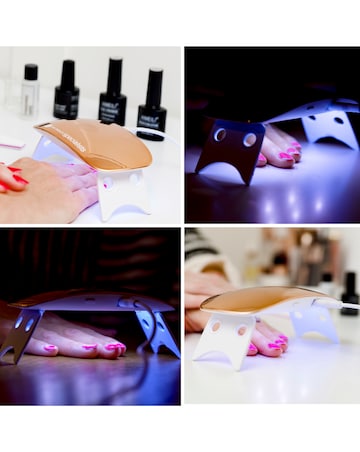 14 Day Gel nail polish set with LED lamp