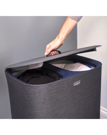 Joseph Joseph 90L Laundry Basket Black