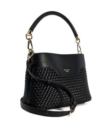 Dune Woven Top Handle Shoulder Bag