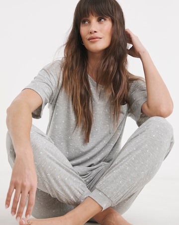 Pretty Lounge Moon & Star Print Lounge Set