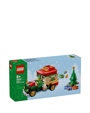LEGO Santa's Delivery Truck Pretend Play Toy with Christmas Presents 40746