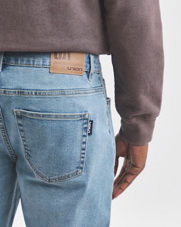 Loose Fit Stretch Jeans Lightwash