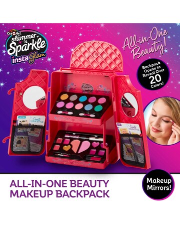 Shimmer 'N' Sparkle Insta Glam All In One Beauty Make up Backpack