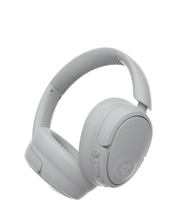 JLab JBuds Lux Active Noise Cancelling Over-Ear Headphones - Cloud White
