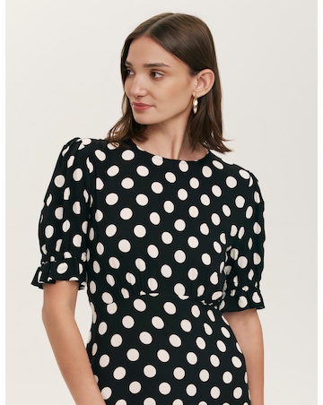 Finery London Spot Mela Dress