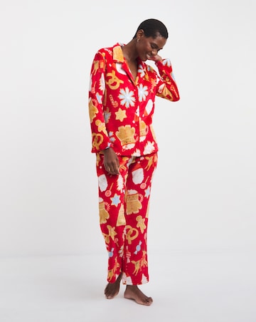 Pretty Secrets Christmas Fleece Matching Family Pyjama Womens