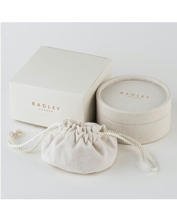 Radley London Ladies Silver Leaping Dog Twin Pack Stud Earrings