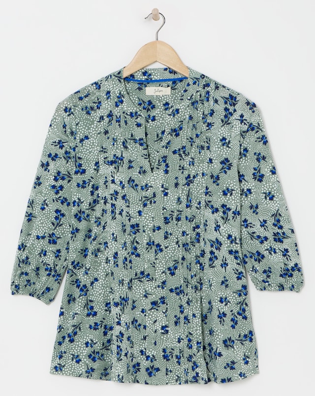 Julipa Pintuck Jersey Top