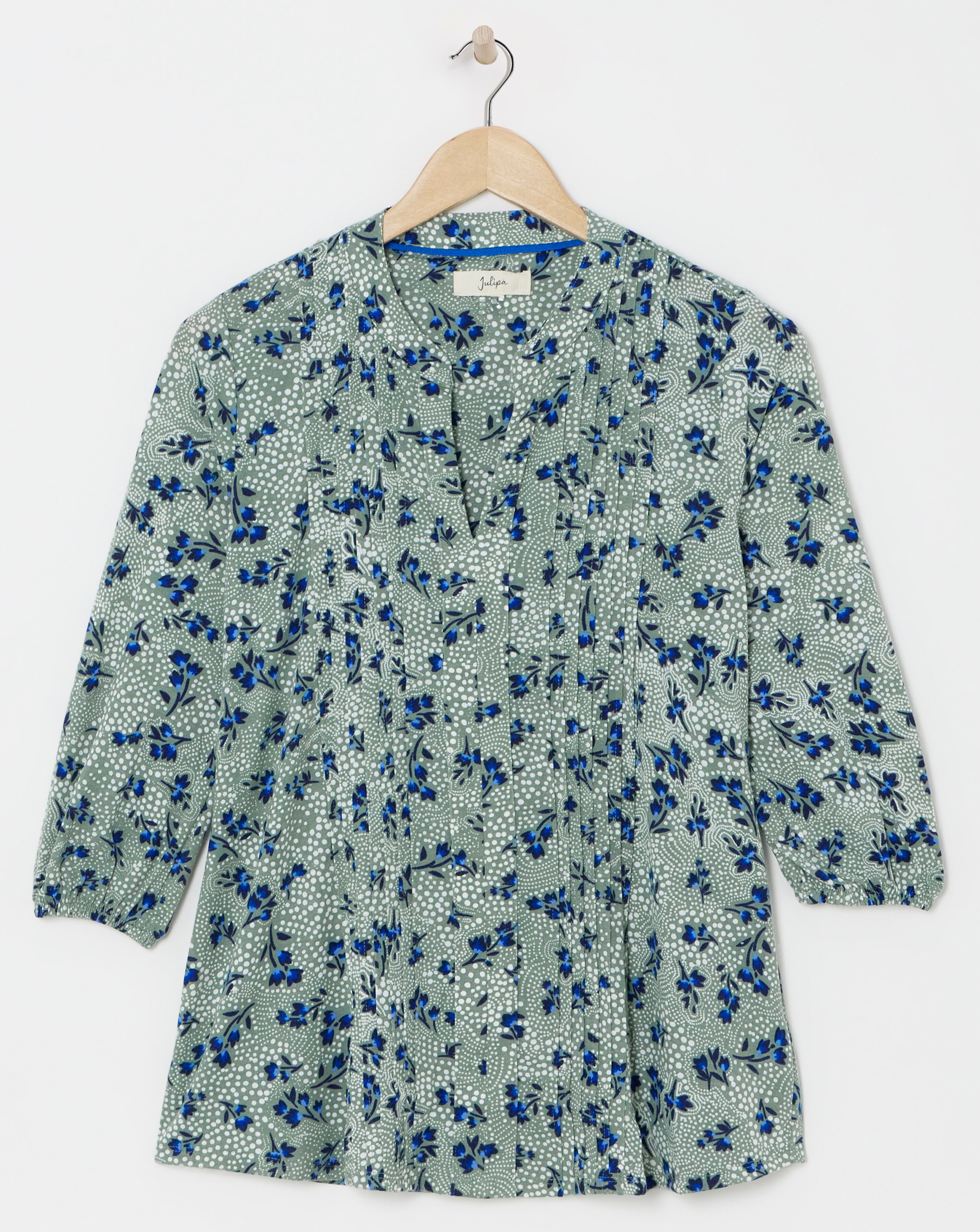 Julipa Pintuck Jersey Top