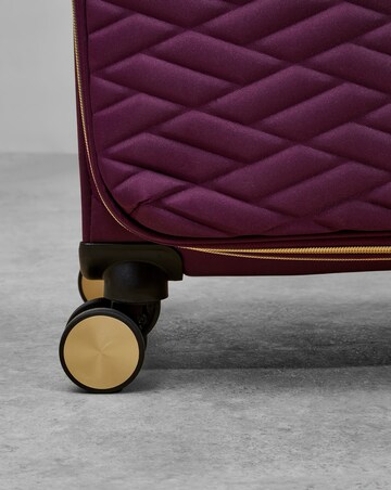 Rock Sloane Large Suitcase - Purple