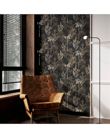 Superfresco Easy Solstice Black Gold Wallpaper