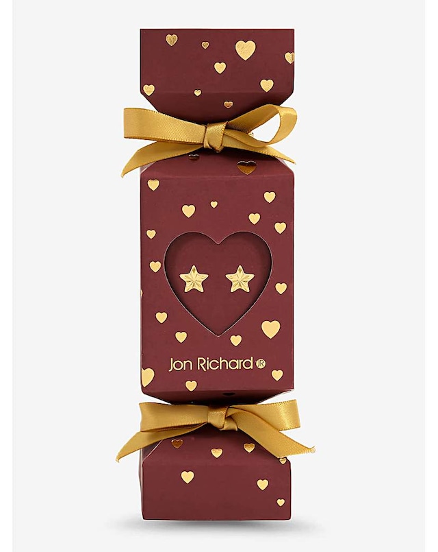 Jon Richard 18K Gold Plated Star Earrings - Gift Cracker