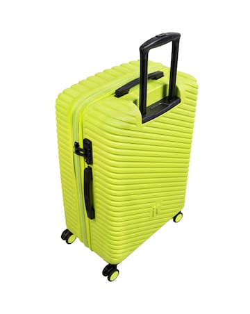 IT Luggage Pleating 3pc Suitcase Set