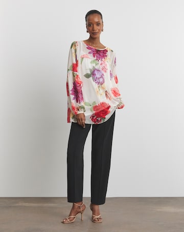 Joanna Hope Romantic Chiffon Blouse