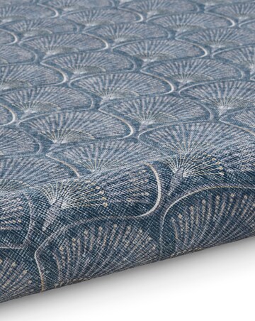 Catherine Lansfield Deco Peacock Washable Rug