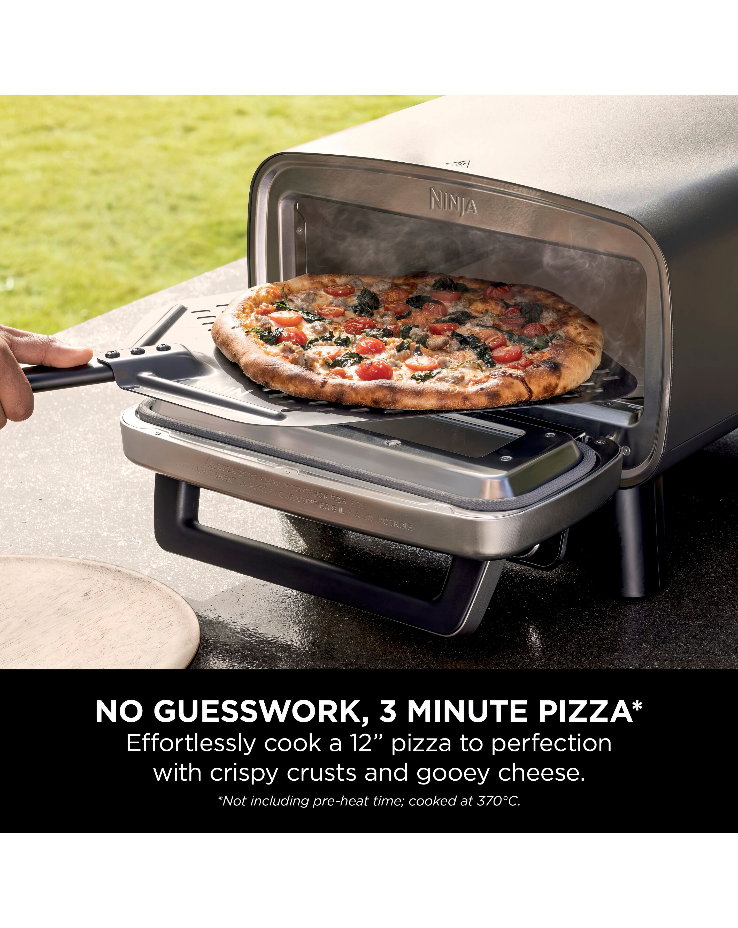 Ninja Artisan Outdoor Pizza & Air Fry Oven MO201UK | JD Williams
