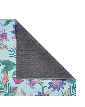 Catherine Lansfield Amaya Tropical Birds Rug