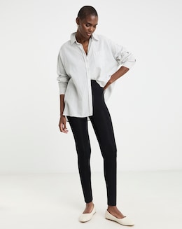 Black Jersey High Waisted Leggings