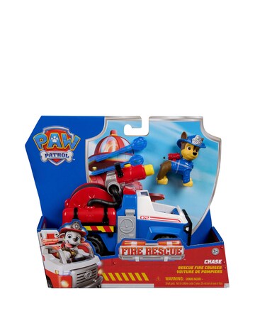 Paw Patrol Fire Rescue Vehicle Chase with Rescue Fire Truck
