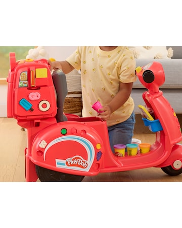 Play-Doh Pizza Delivery Kids Scooter Playset