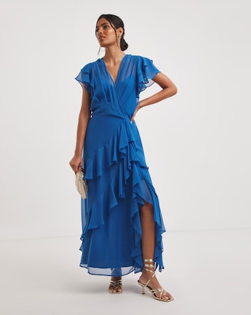 Joanna Hope Ruffle Maxi Dress