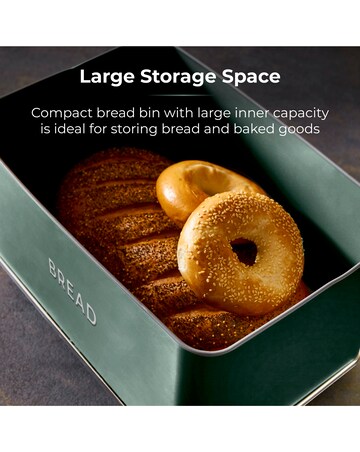 Tower Renaissance Green Bread Bin