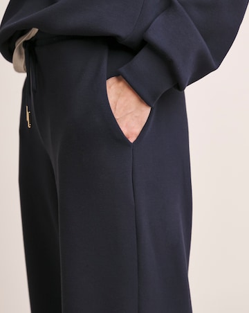 Anthology Navy Wide Leg Joggers