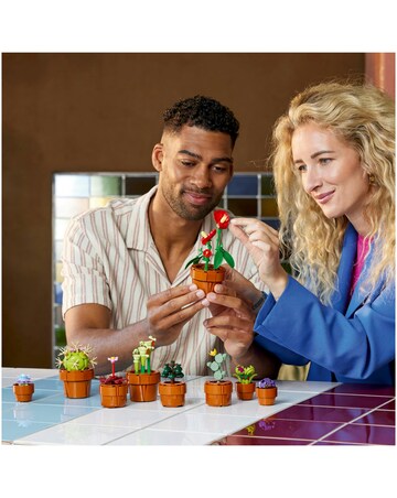 LEGO Icons Tiny Plants Building Set Home Decor Gift for Adults 10329