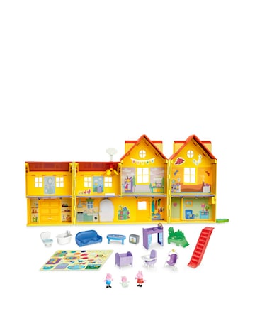 Peppa Pig's Big Family House Playset with Baby Evie