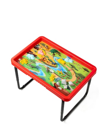 Play-Tray + Farm/Safari Play Mat Set