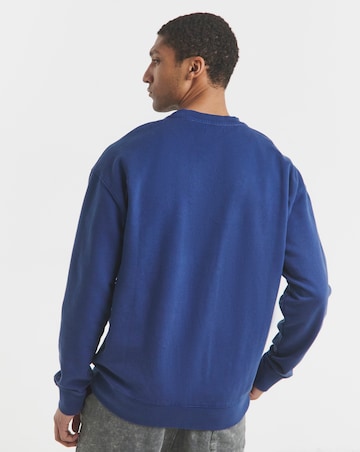 Relaxed Fit Garment Dyed Crew Sweat