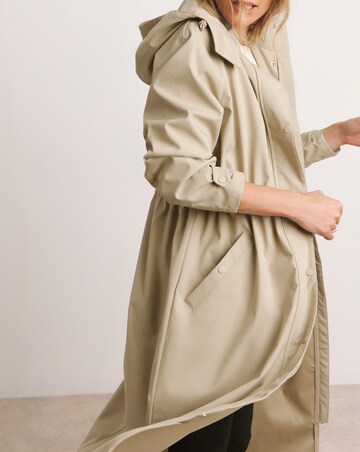 Anthology Neutral Longline Raincoat