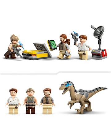 LEGO Jurassic World Raptor & Titanosaurus Tracking Mission Dinosaur 76973