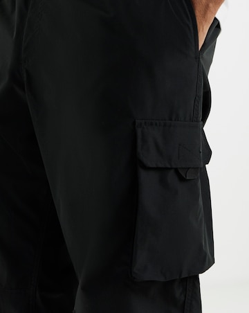 Jack & Jones Kane Ivan Tech Cargo Trousers - Black