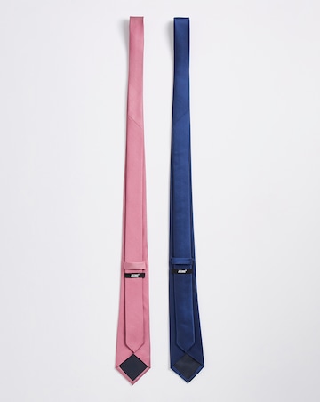 Pack 2 Blue/Pink Ties