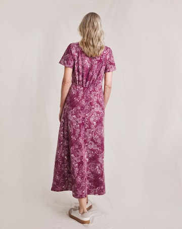 Julipa Gathered Waist Midi Dress