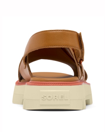 Sorel Leather Rein Crisscross Sandal