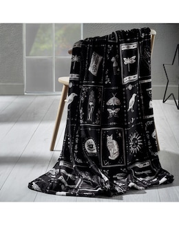 Catherine Lansfield Enchanted Witchcraft Fleece Throw