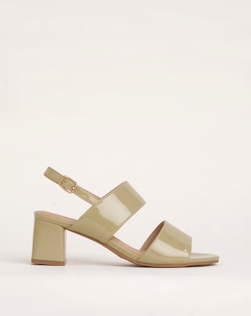Cushion Walk Block Heeled Sandals EEE Fit