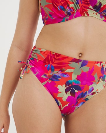 Fantasie Playa Del Carmen Gathered High Waist Bikini Brief