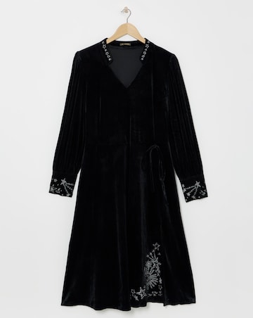 Joe Browns Starlight Velvet Midi Dress