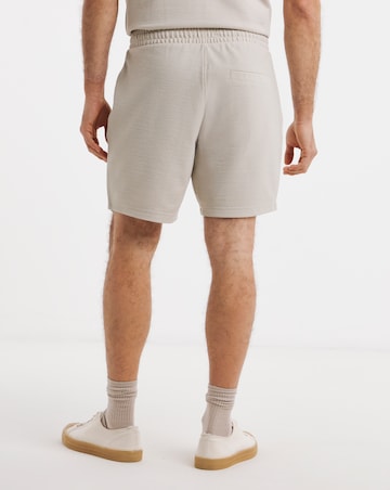 Textured Jersey Co-Ord Short