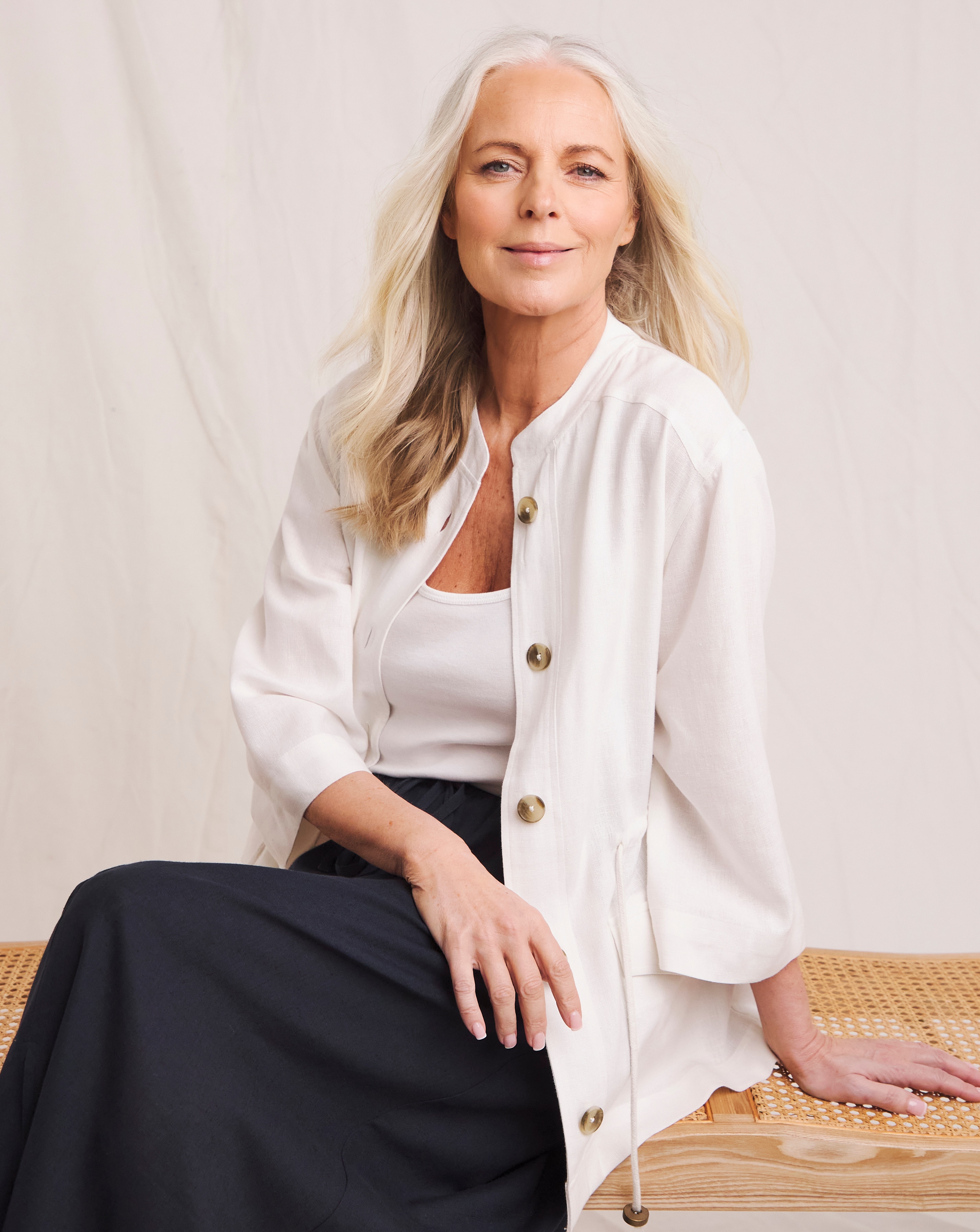 Julipa Linen Mix Jacket | JD Williams