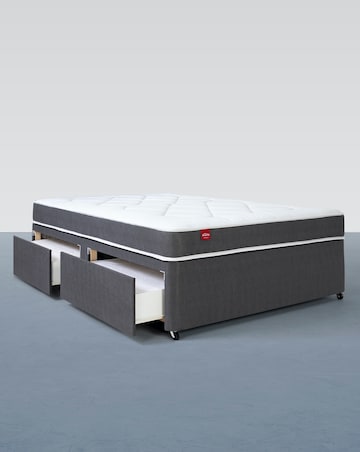 Airsprung Brunswick Opencoil Divan Set with 4 Drawers