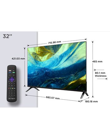 TCL 32in 32RS550K FHD LED Roku TV