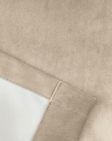 Hampton 100% Blackout Eyelet Velvet Curtain