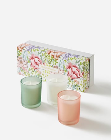 Floral Meadows Set of 3 Votives Giftset