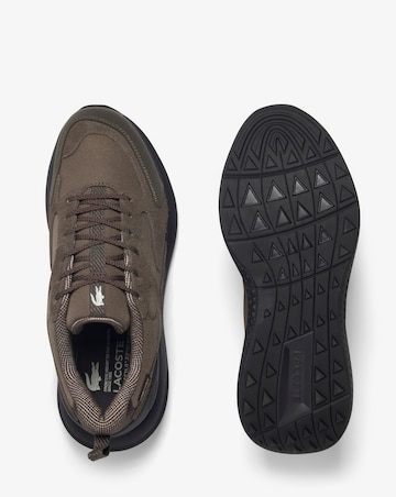 Lacoste L003 Evo Trainers - Dark Brown