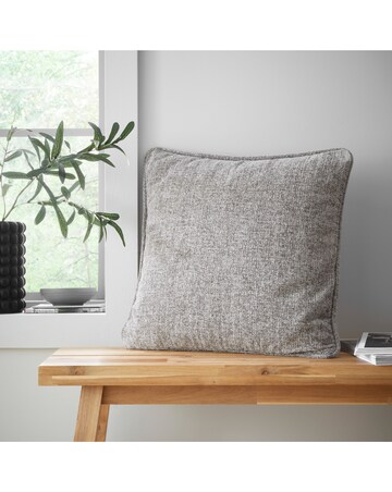 Catherine Lansfield Plain Chenille Cushion