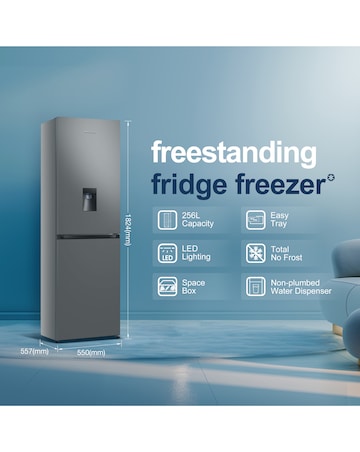 Fridgemaster MC55251DES 182cm High 50/50 Non-Plumbed Total No Frost